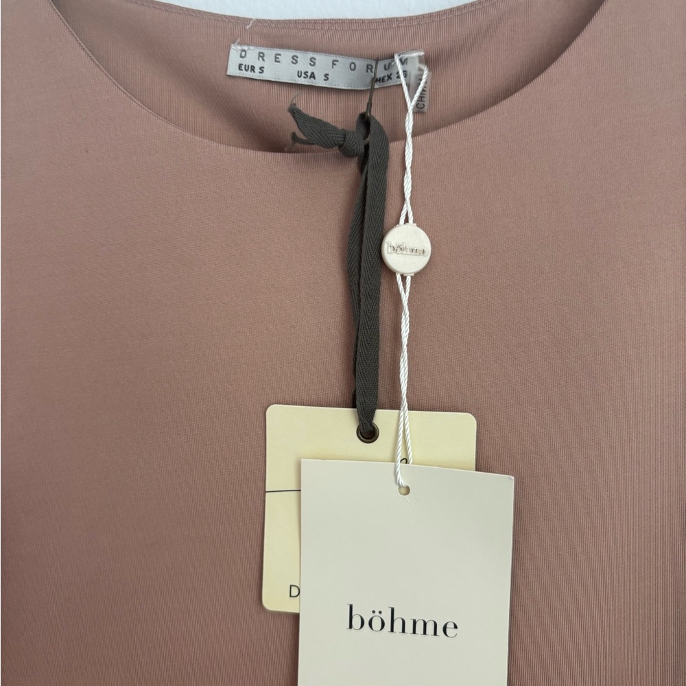 Bohme Mauve Bodysuit New Size S#women#tan - Picture 3 of 7